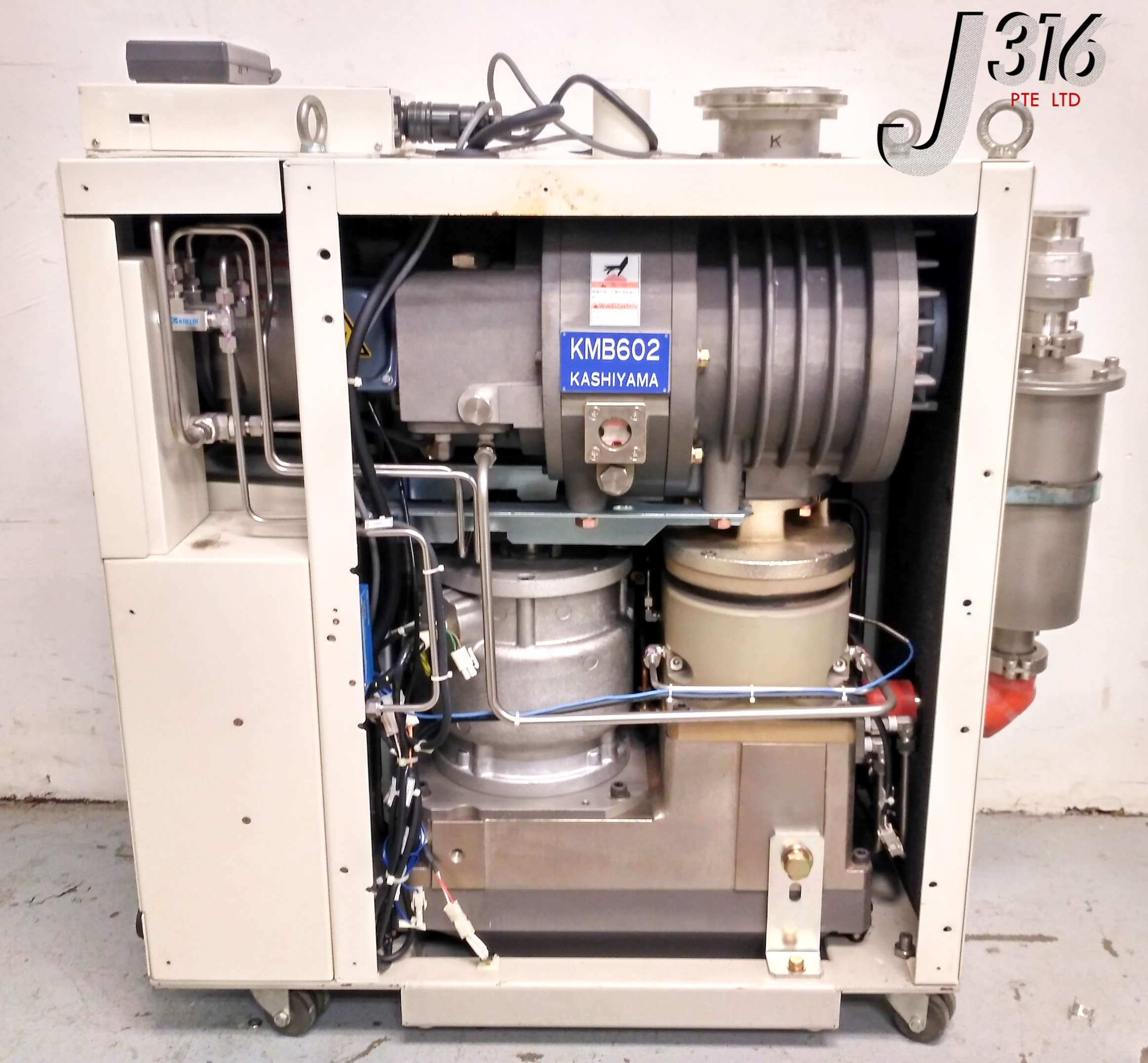 9358 KASHIYAMA DRY VACUUM PUMPING UNIT SD606 (LNU-2078) SD606AS